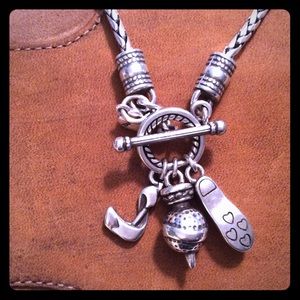 Brighton Golf Charm Necklace